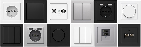 Рамки Berker Q3 — чітка геометрія та строгі пропорції