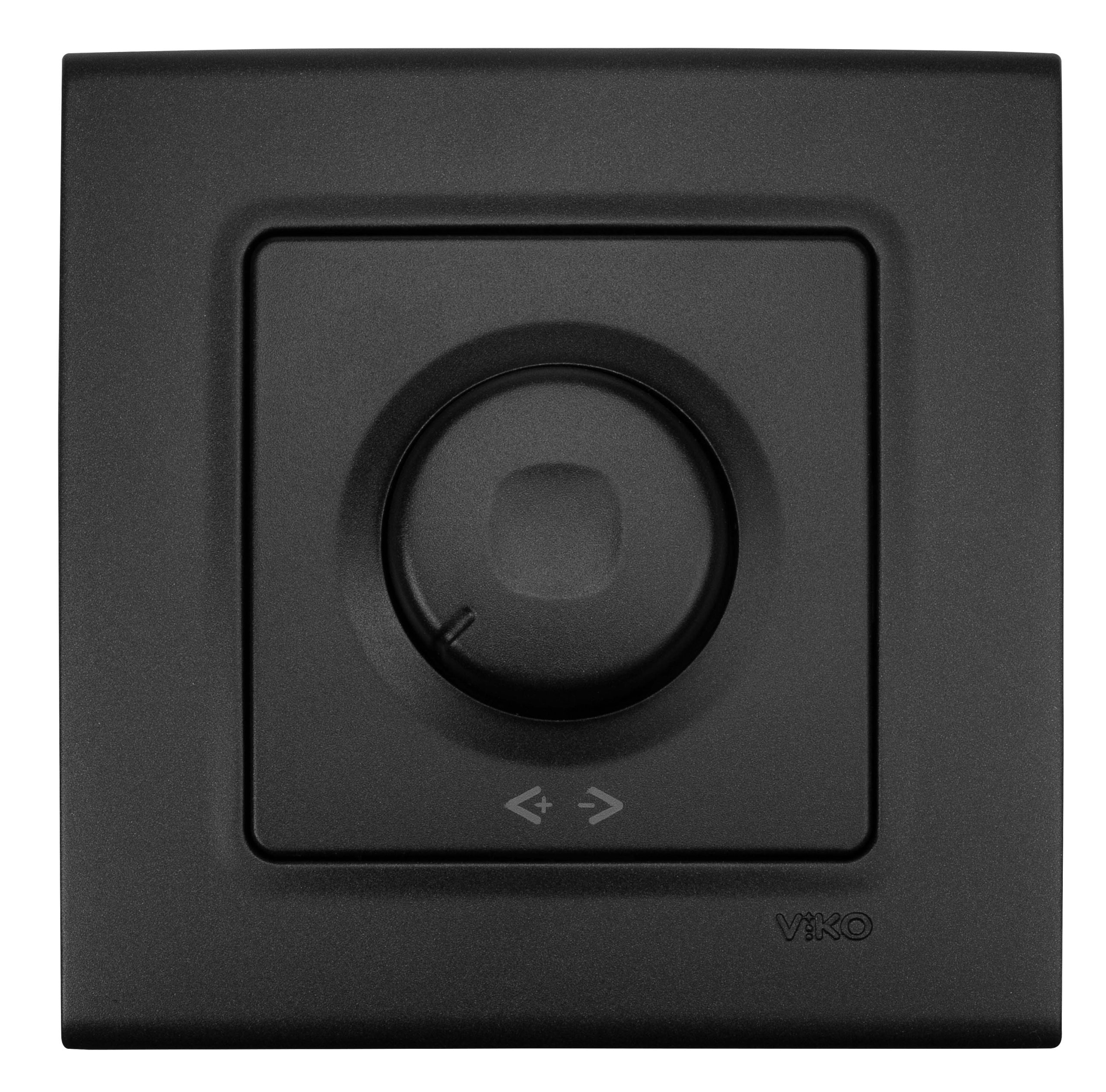 Светлорегулятор на 600W Viko Linnera Черная Ночь