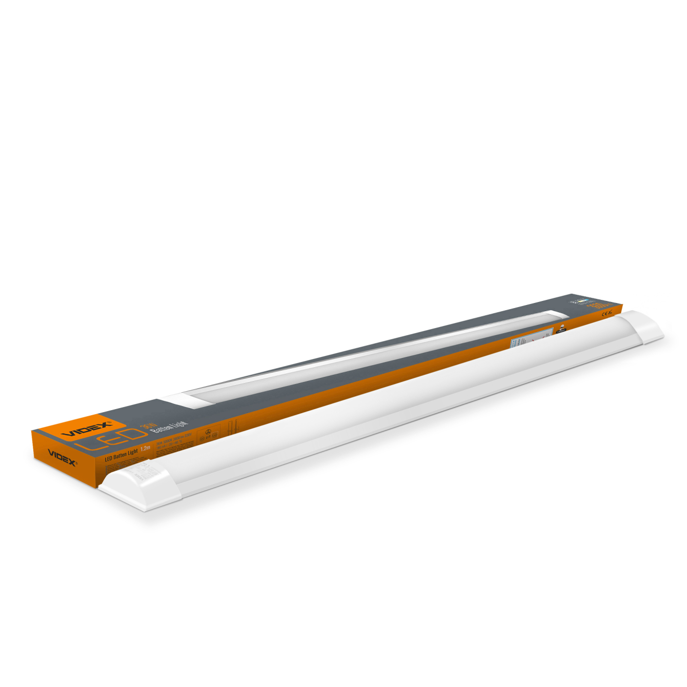 LED линейный Videx 36W 5000K IP20 120см 220V VL-BN-36125 - 1