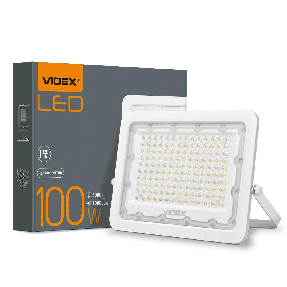 LED прожектор 100W Videx F2e 5000К VL-F2e-1005W -1