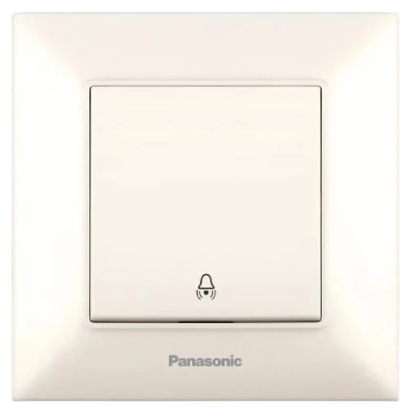 Кнопка звонка, крем Panasonic WNTC00192BG-UA -1
