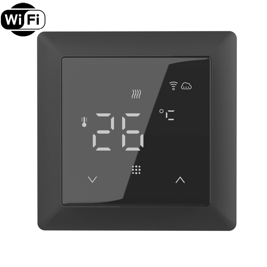 Wi-Fi Терморегулятор In-Therm PWT 511 Черний сенсорний -1