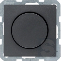Диммер 20-200 Вт, LED 3-40 Вт антрацит Berker S.1