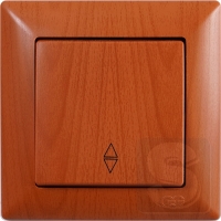 Вимикач одноклавішний прохідний VISAGE Дуб (VS 28 19 107) Вимикач одноклавішний прохідний VISAGE Дуб (VS 28 19 107)