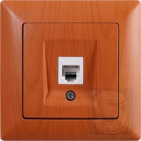 Розетка телефонна VISAGE Дуб (VS 28 19 120)