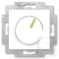 Димер поворотний ABB Neo білий/зелений