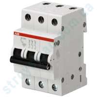 Автомат ABB 20A 3P тип C 6kA SH203-C20 2CDS213001R0204
