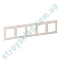 Рамка на 5-постов, слоновая кость Legrand Valena Life 754045
