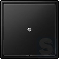 Вывод кабеля JUNG LS990 чёрный графит матовый  