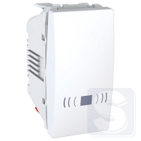 Кнопка Дзвінок Unica 1 модуль біла MGU3.106.18C