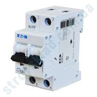 Автоматичний вимикач 32 А, тип С, 2 полюси, PL4-C32/2 Eaton