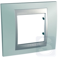 Рамка 1-я Schneider Unica Top Изумрудный MGU66.002.094