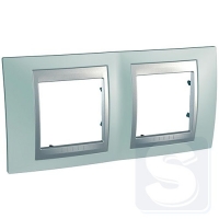 Рамка 2-я Schneider Unica Top Изумрудный MGU66.004.094